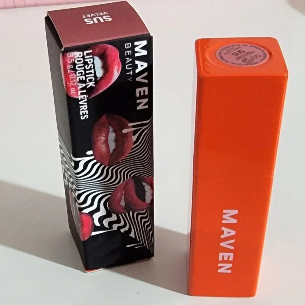 New Maven SUS Velvet Lipstick Full Size Light Nude Pink